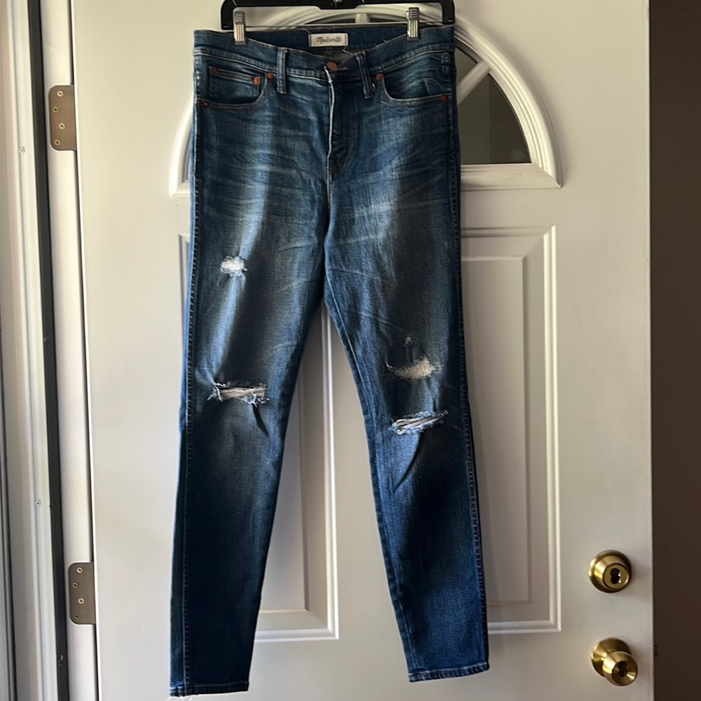 MADEWELL 9 inch high riser, skinny skinny, 30